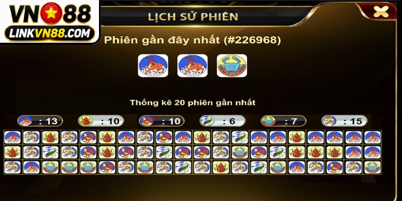 Tân thủ khi vừa gia nhập bầu cua sẽ nhận ngay gói quà tặng vô cùng giá trị