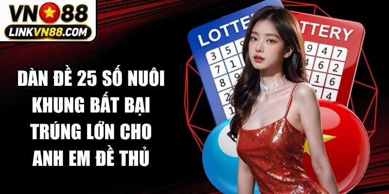 Dàn Đề 25 Số