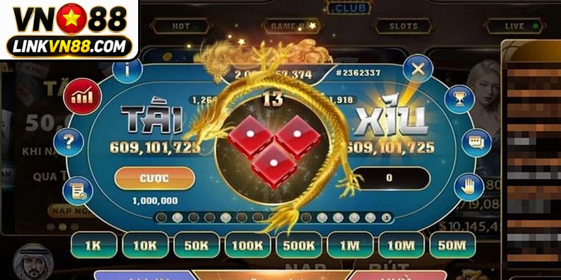 Anh em game thủ được thỏa sức chơi tài xỉu trên điện thoại